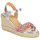 Sapatos Mulher Sandálias MTNG 59718 Prata / Multicolor