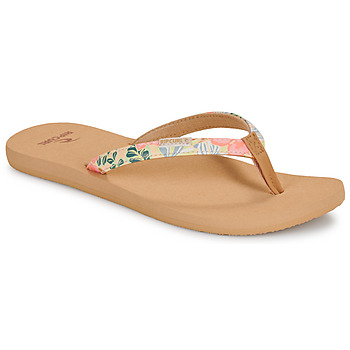 Sapatos Mulher Chinelos Rip Curl FREEDOM BLOOM OPEN TOE Castanho / Multicolor