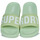 Sapatos Mulher chinelos Superdry Sandales De Piscine Véganes Core Verde / Branco