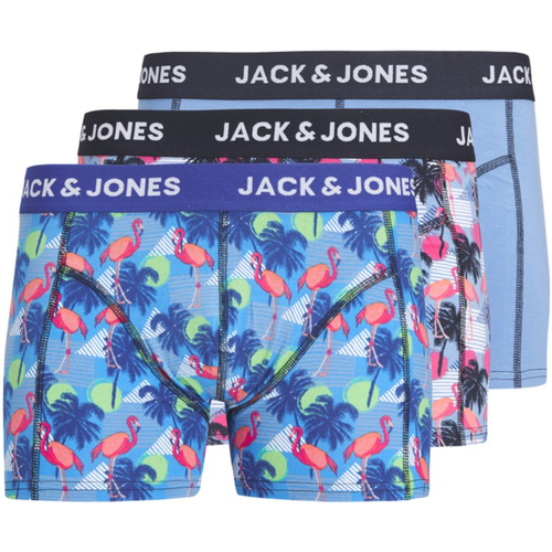 Todo o vestuário para senhora Boxer Jack & Jones 12235340 JACPUEBLO TRUNKS 3 PACK JNR MULTI Multicolor