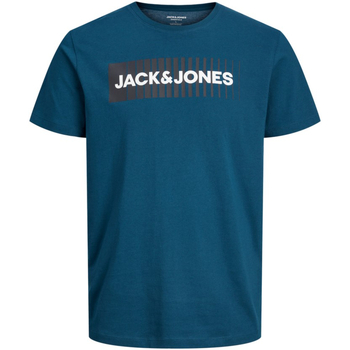 Textil Rapaz T-Shirt GOONS mangas curtas Jack & Jones 12237411 JJECORP LOGO TEE PLAY SS O-NECK NOOS JNR SAILOR BLUE Azul