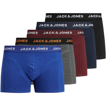 Roupa de interior Homem Boxer Jack & Jones 12167028 JACKBLACK FRIDAY TRUNKS 5 PACK LN MULTI Multicolor