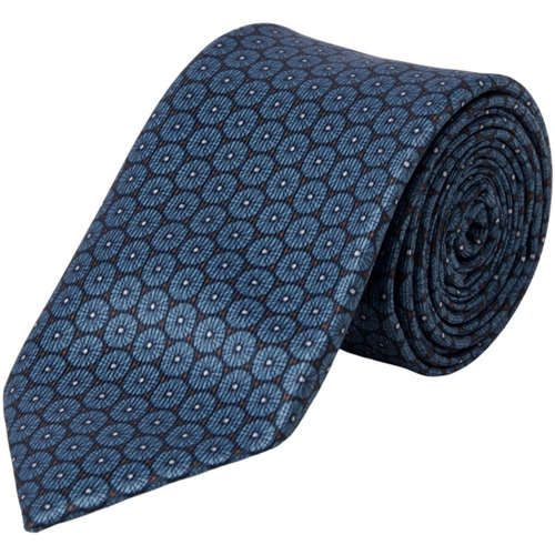 Textil Homem Gravatas e acessórios Jack & Jones 12233508 JACDERBY TIE NAVY BLAZER CIRCLES Azul