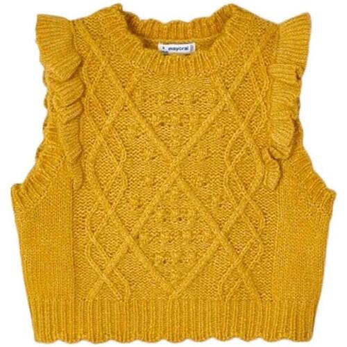 Textil Rapariga camisolas Mayoral  Amarelo