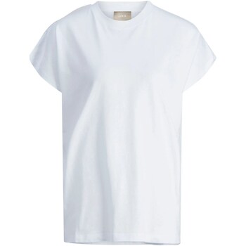 Textil Mulher T-Shirt mangas curtas Jjxx 12200190 Branco