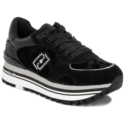 Sapatos Mulher Sapatilhas Liu Jo BF3091PX066Black Preto