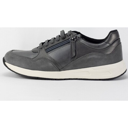 Sapatos Mulher Sapatilhas Geox Zapatillas  en color gris para Cinza