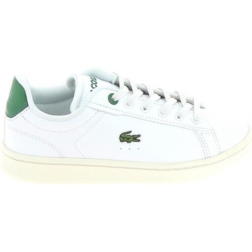 Sapatos Rapaz Sapatilhas kolorze Lacoste Carnaby Pro C Blanc Vert Branco