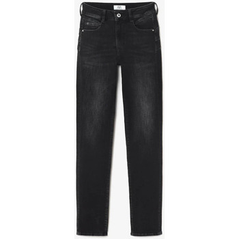 Textil Mulher Calças de ganga Le Temps des Cerises Jeans push-up slim cintura alta PULP, comprimento 34 Preto