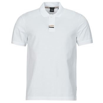 Textil Homem T-shirt mangas compridas BOSS Parlay 424 Branco