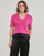 Textil Mulher Sweatshirt com capuz New Balance Sport Style Optiks preto C_Ela Rosa