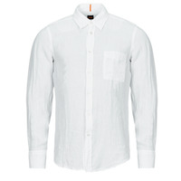 Textil Homem Camisas mangas comprida BOSS Relegant_6 Branco
