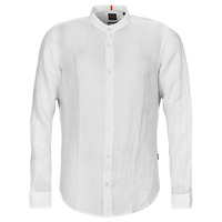 Textil Homem Camisas mangas comprida BOSS Race_1 Branco