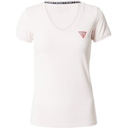 Textil Mulher T-Shirt mangas curtas Guess W2YI45J1314A60W Branco