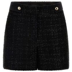 Textil Mulher Shorts / Bermudas Guess W3BD93 WFQH0-FJ1W Preto