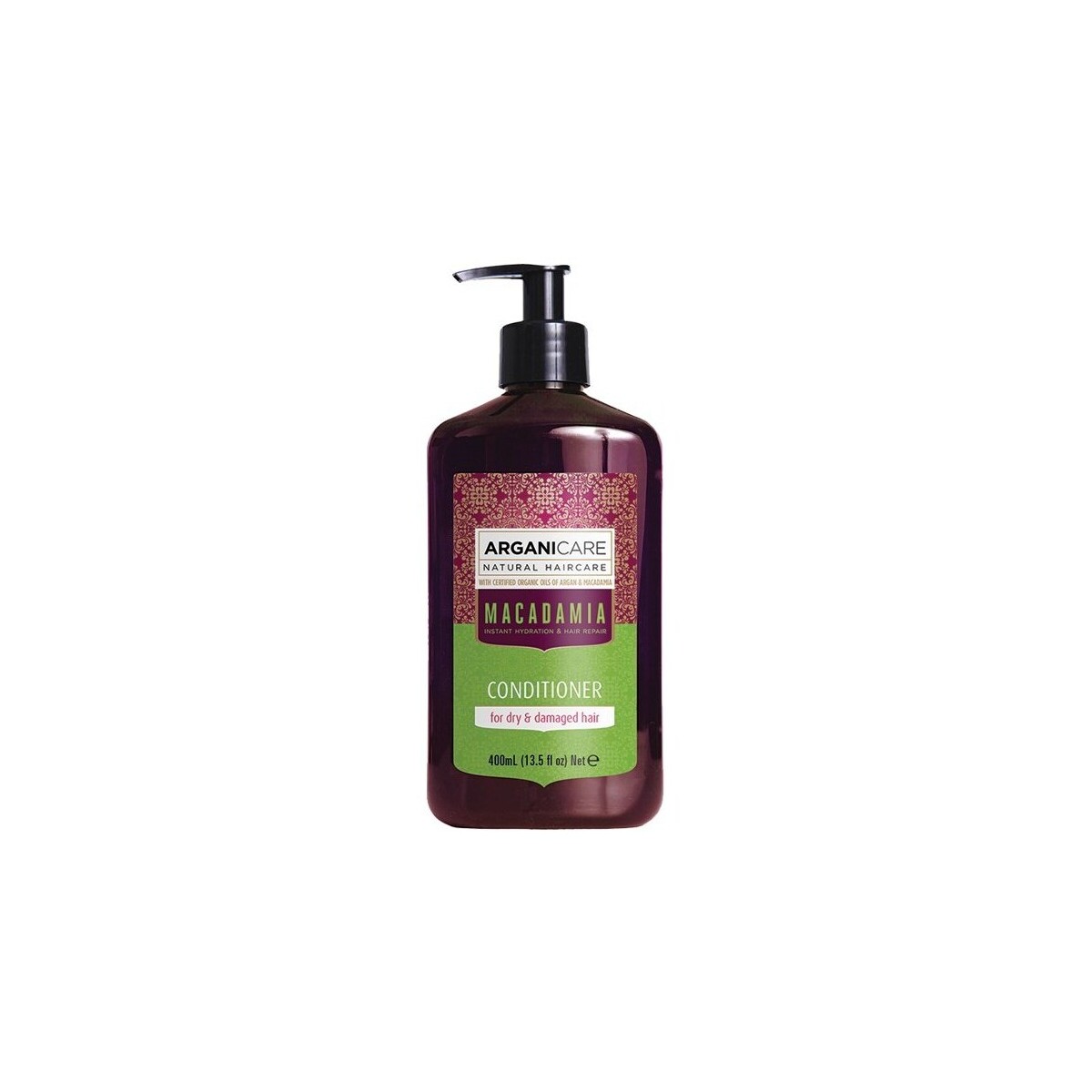 beleza Condicionador e complementos Arganicare Macadamia Castanho