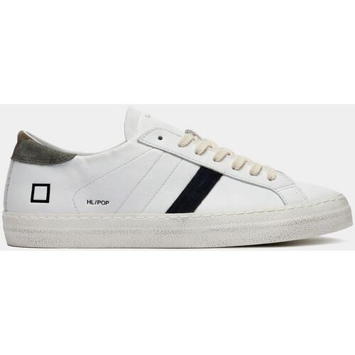 Sapatos Homem Sapatilhas Date M391-HL-PO-IC HILL LOW POP-WHITE-CAMO Branco