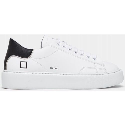 Sapatos Mulher Sapatilhas Date W391-SF-BA-WB SFERA-WHITE/BLACK Branco