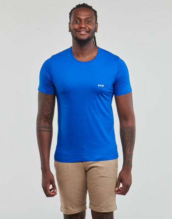 BOSS organic-blend colourblock polo shirt