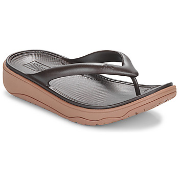 Sapatos Mulher Chinelos FitFlop Franjas / Pompons Toe-Post Sandals Bronze
