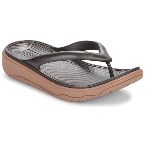 Sapatos Mulher Chinelos FitFlop Toalha de praia Toe-Post Sandals Bronze