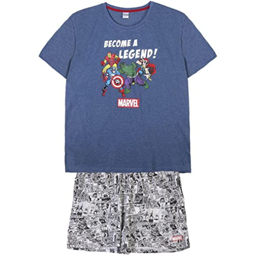 Textil Homem Pijamas / Camisas de dormir Avengers 2200009090 Cinza