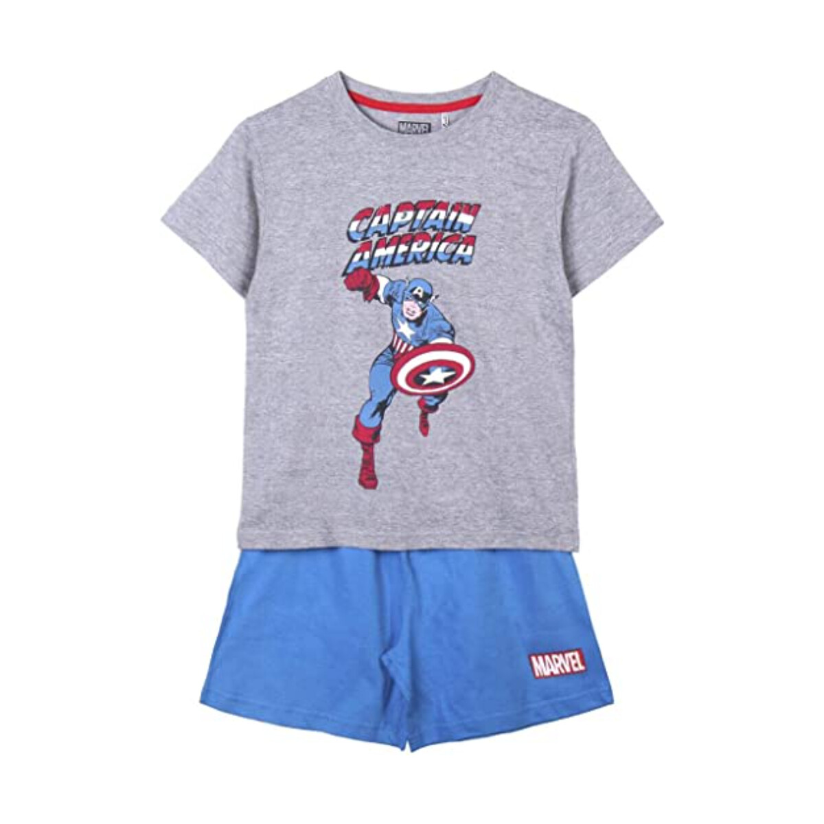 Textil Rapaz Pijamas / Camisas de dormir Capitan America 2200009247 Cinza