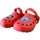 Sapatos Criança Tamancos Dessins Animés PW12915 Vermelho