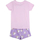 Textil Rapariga Pijamas / Camisas de dormir Princesas 2200009315 Rosa