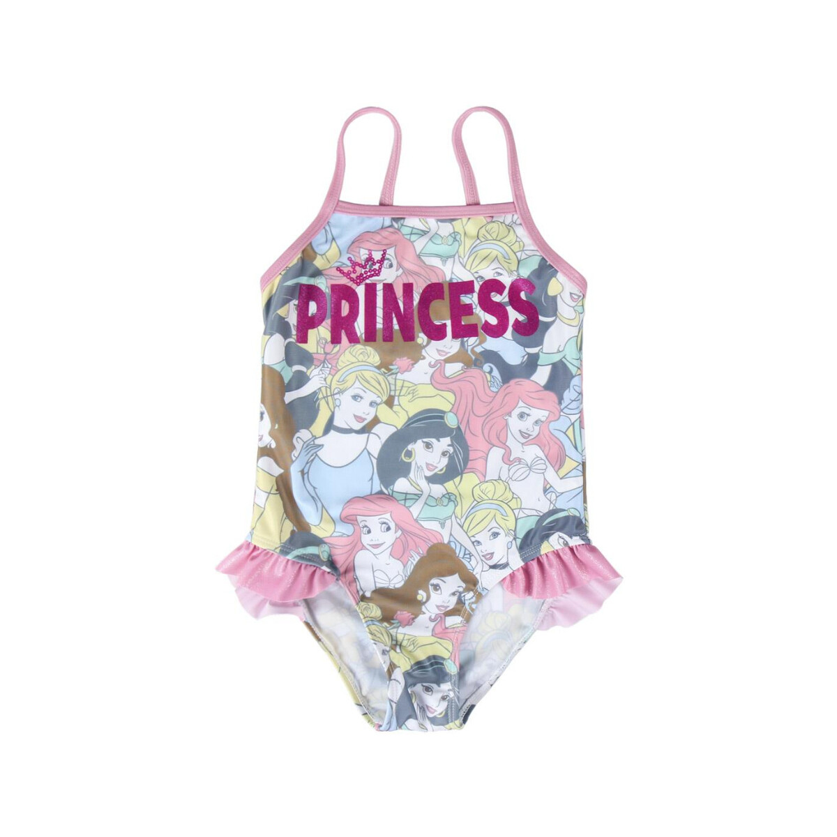 Textil Rapariga Fatos e shorts de banho Princesas 2200003787 Rosa