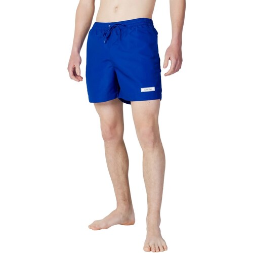Textil Homem Shorts / Bermudas Calvin Klein Jeans KM0KM00812 Azul
