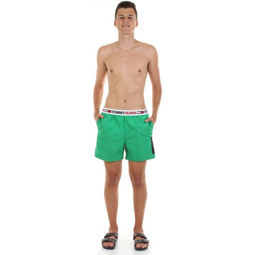 Textil Homem Shorts / Bermudas Tommy Hilfiger UM0UM02490 Verde