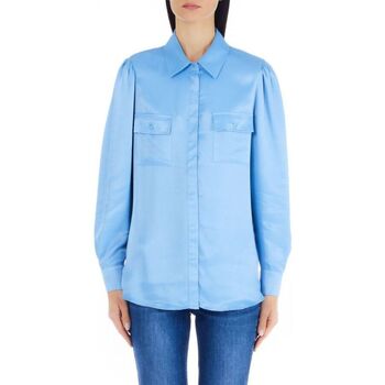 Textil Mulher camisas Liu Jo WF3018 TS033-64021 Azul