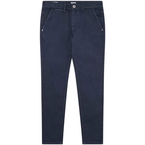 Textil Rapaz Calças Pepe jeans  Azul
