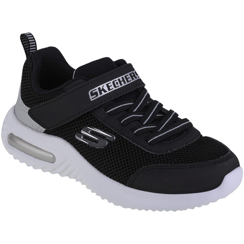 Sapatos Rapaz Sapatilhas Skechers Bounder-Tech Preto