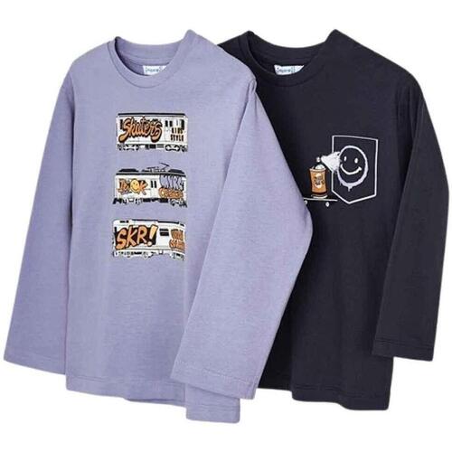 Textil Rapaz T-shirts e Pólos Mayoral  Violeta