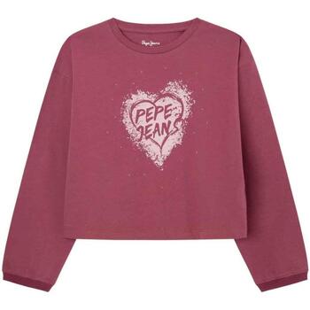 Textil Rapariga T-shirts e Pólos Pepe JEANS Duni  Rosa
