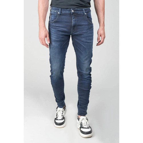 Textil Homem Calças de ganga Jovem 12-16 anosises Jeans tapered 900/3GJO, comprimento 34 Azul