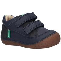 Sapatos Criança Sapatos & Richelieu Kickers 894563-10 SOSTANKRO SHEE Azul