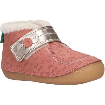Sapatos Rapariga Sapatos & Richelieu Kickers 909730-10 SO SCHUSS Rosa