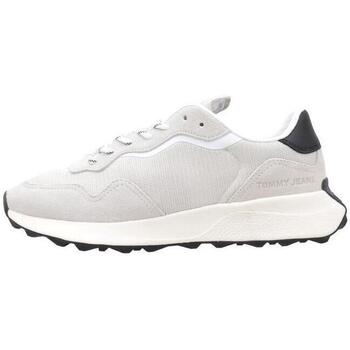 Sapatos Homem Sapatilhas Tommy Hilfiger TOMMY JEANS RUNNER OUTSOLE Branco