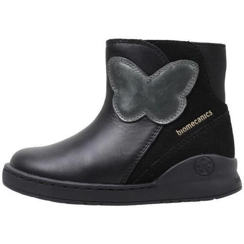 Sapatos Rapariga Botins Biomecanics 231206 A Preto