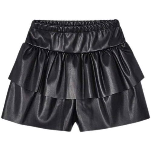 Textil Rapariga Shorts / Bermudas Mayoral  Preto