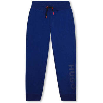 Textil Rapaz Calças Hugo Boss Kids G24128-811-3-19 Azul