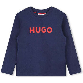 Textil Rapaz Sweats Hugo Boss Kids G25131-84N-3-19 Azul