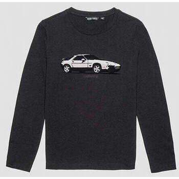 Textil Rapaz T-shirts tonal-stitching e Pólos Antony Morato MKKL00258-FA120001-9000-2-25 Preto