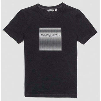 Textil Rapaz T-shirts e Pólos Antony Morato MKKS00635-FA120001-9000-2-23 Preto