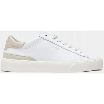 Sapatos Homem Sapatilhas Date M391-SO-CA-HB SONICA CALF-WHITE/BEOGE Branco
