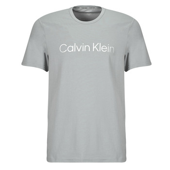 Textil Homem Calvin Klein Dasheen Tongs avec logo Blanc Calvin Klein Jeans S/S CREW NECK Cinza