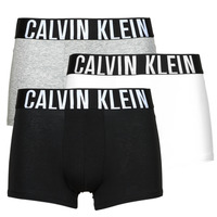 Roupa de interior Homem Boxer Calvin baseball Klein Jeans TRUNK 3PK X3 Preto / Cinza / Branco